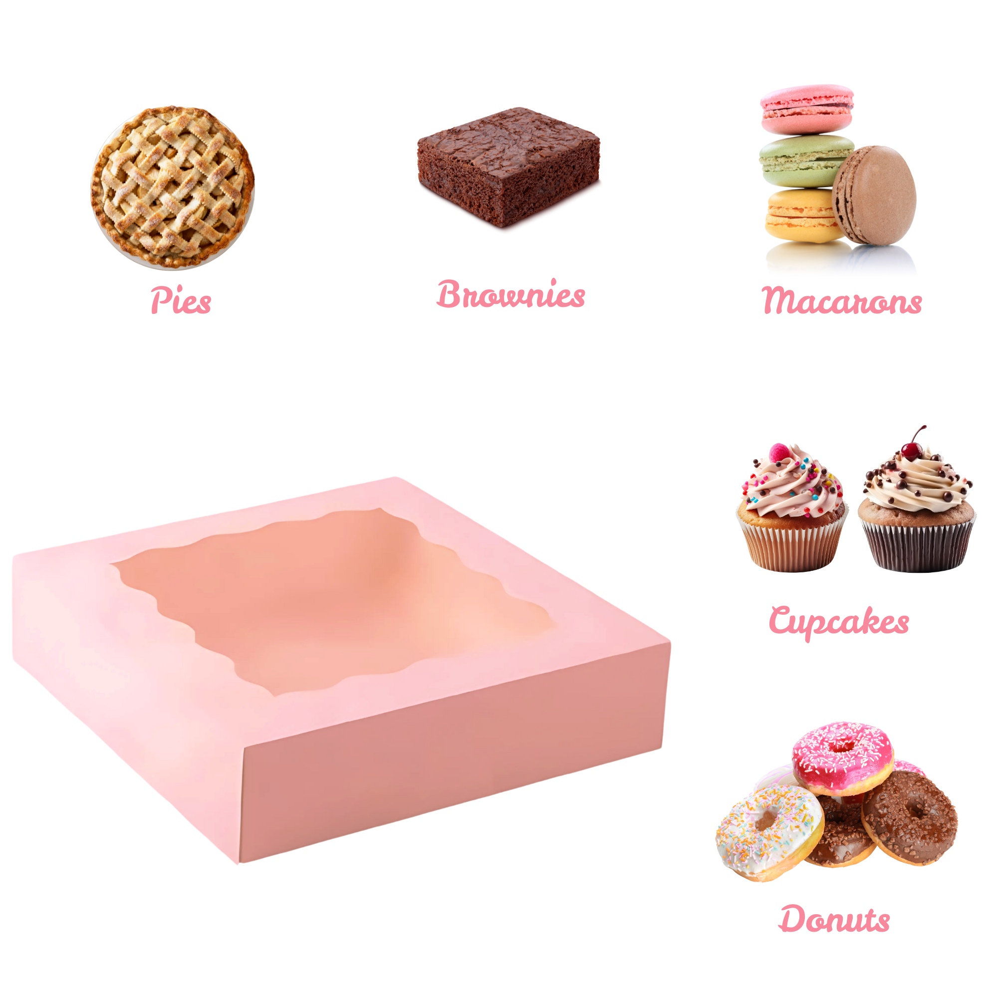 Fingerlic's Pink Brownie Box