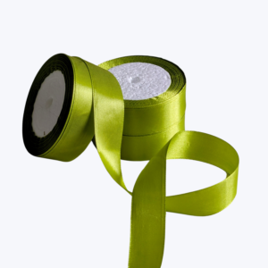 Fingerlic's Lime Green Satin Ribbon