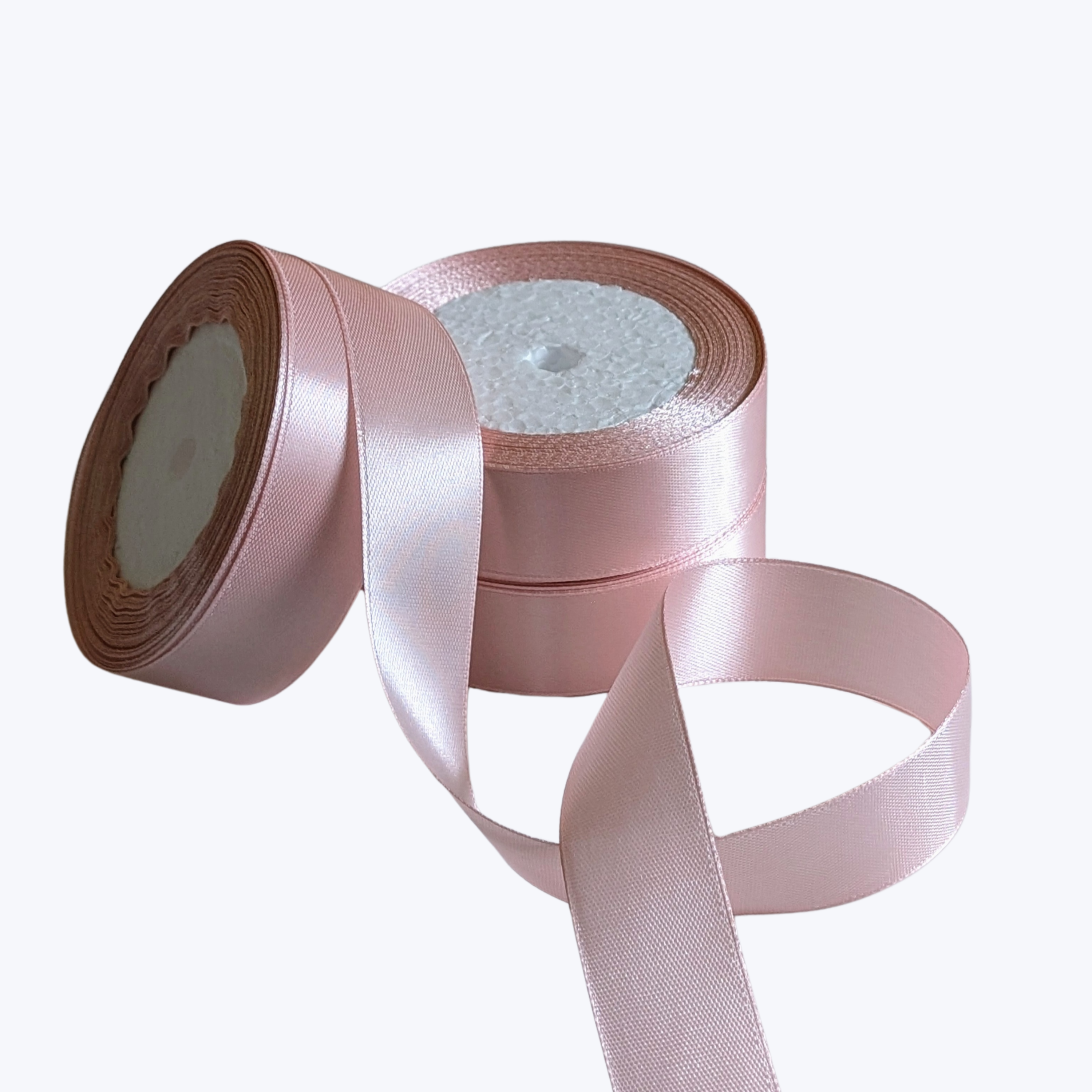 Fingerlic's Baby Pink Satin Ribbon