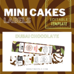 Fingerlic's Mini Cakes - Dubai Chocolate