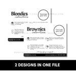 Fingerlic's Brownies and Blondies