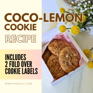 Fingerlic's Coco-Lemon Cookie Recipe