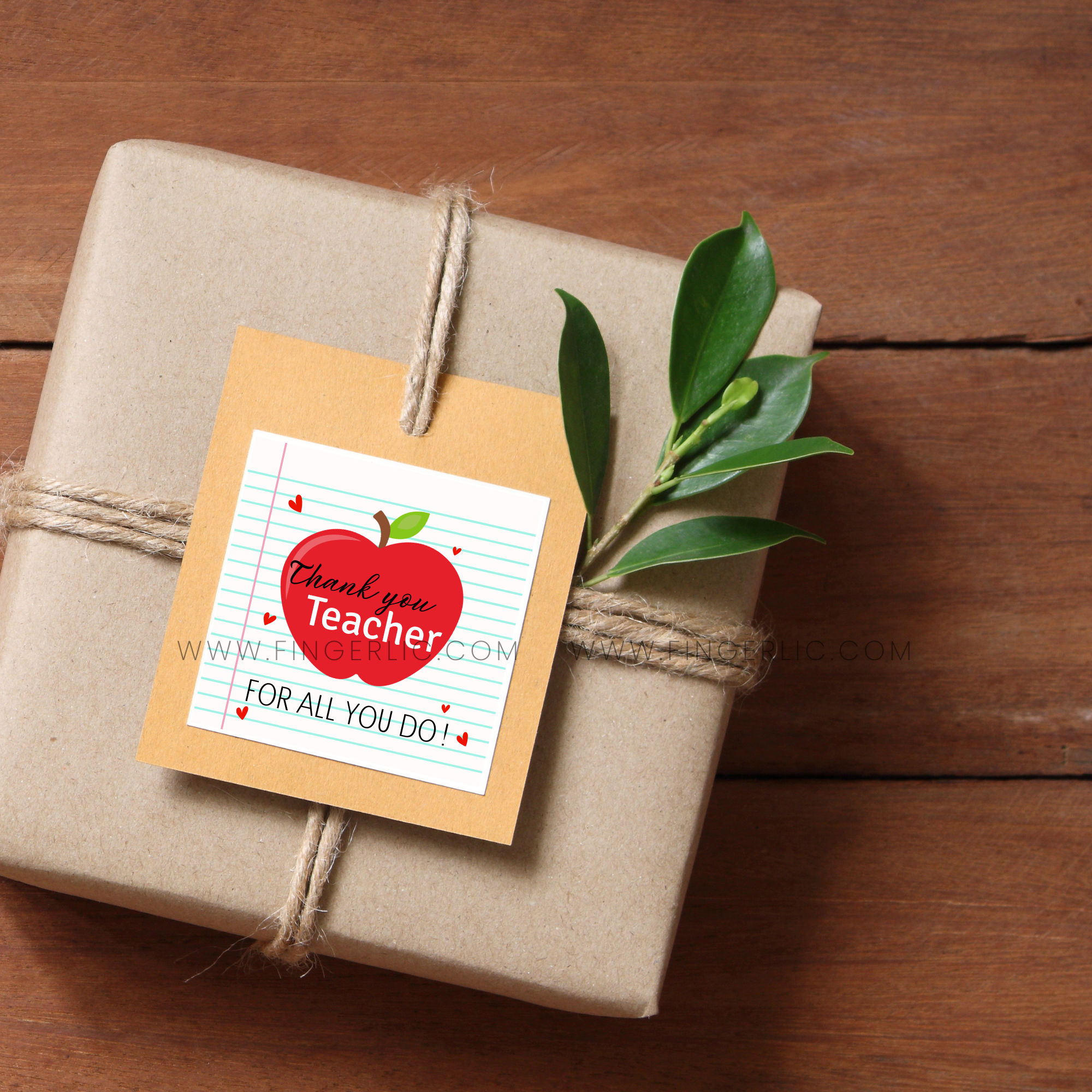 Fingerlic 's Back 2 School - Thank You