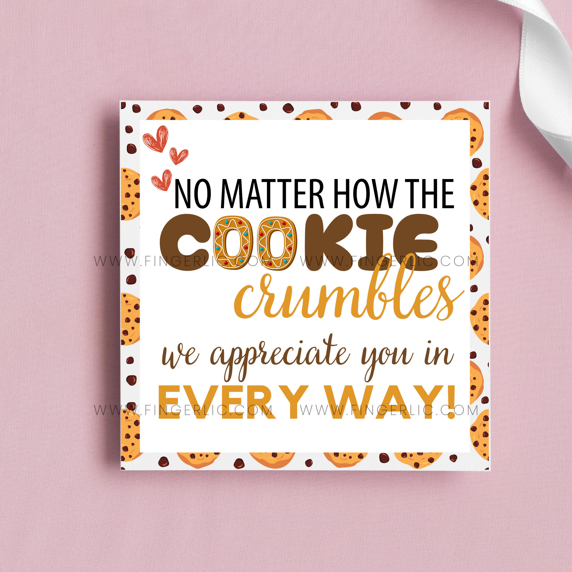 Fingerlic's Back 2 School - Cookie Crumble Stickers