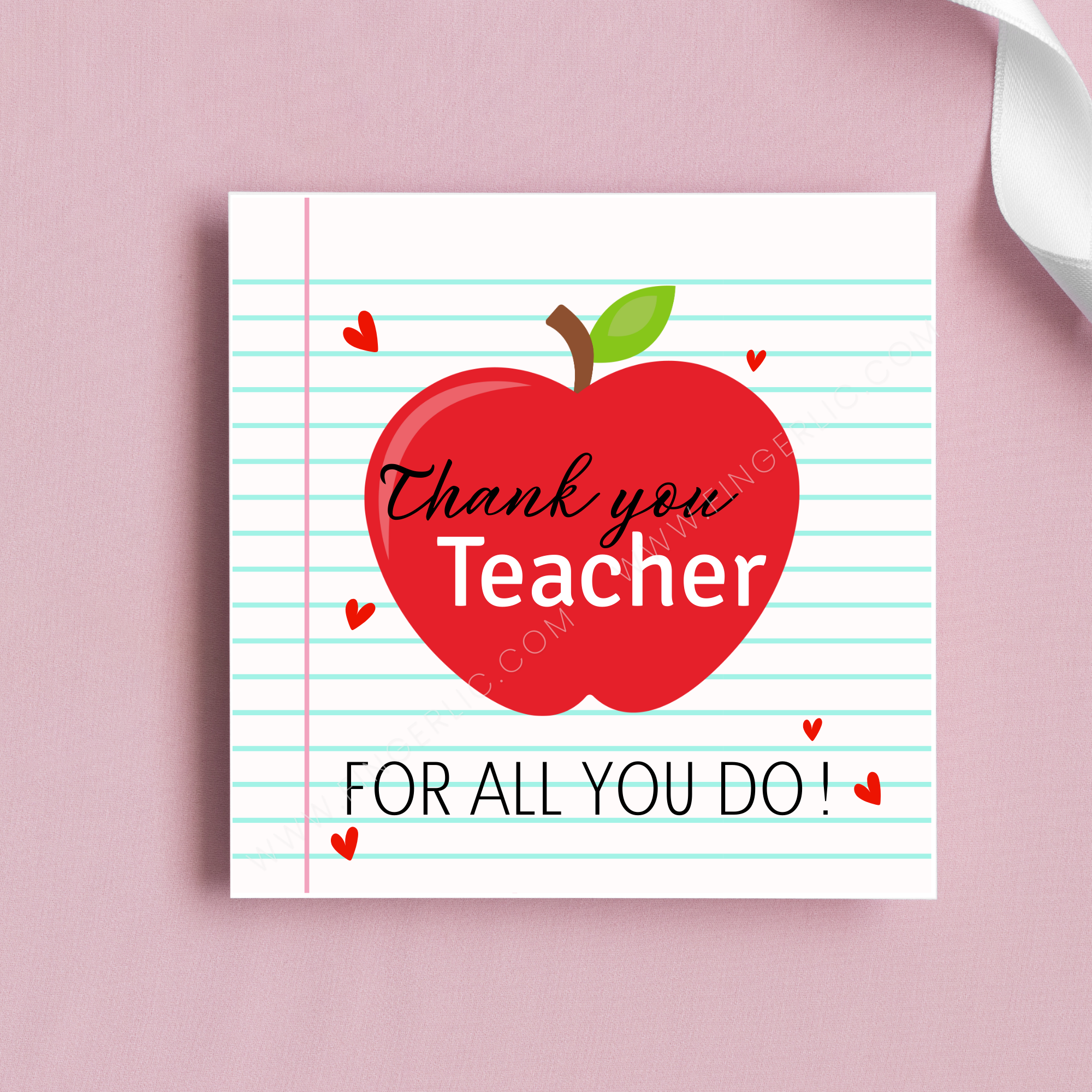 Fingerlic 's Back 2 School - Thank You