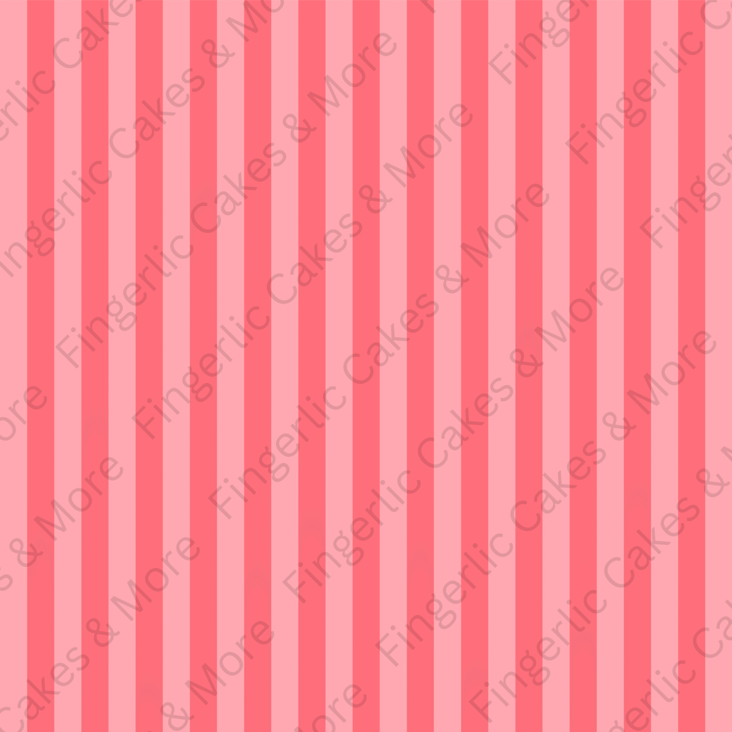 Fingerlic's Sugar Stripe Greaseproof Paper