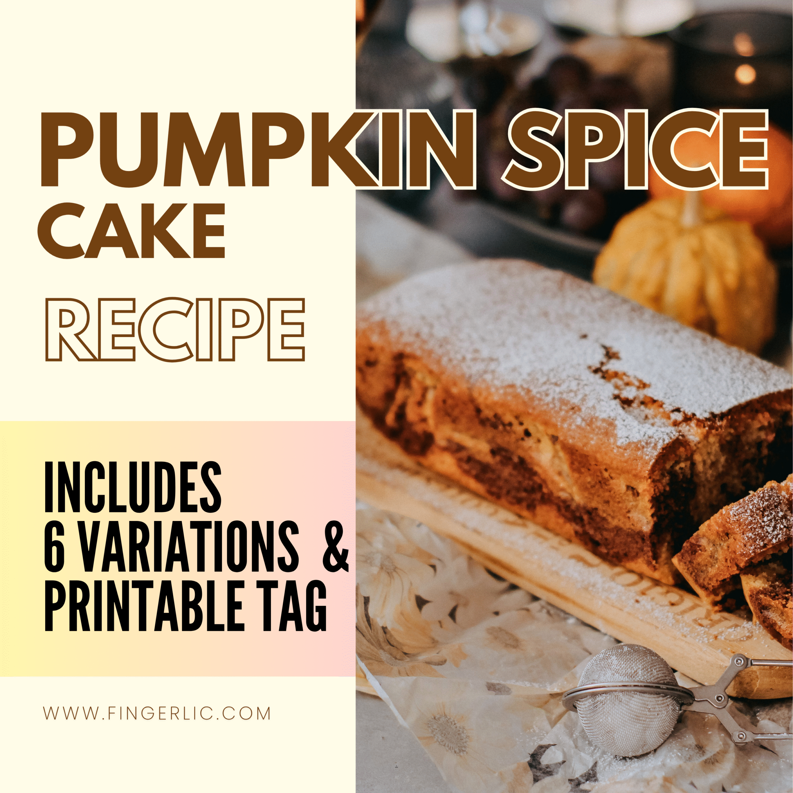Pumpkin Spice Cake